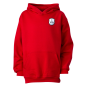 Mobile Preview: Kapuzen Sweatshirt Kinder rot